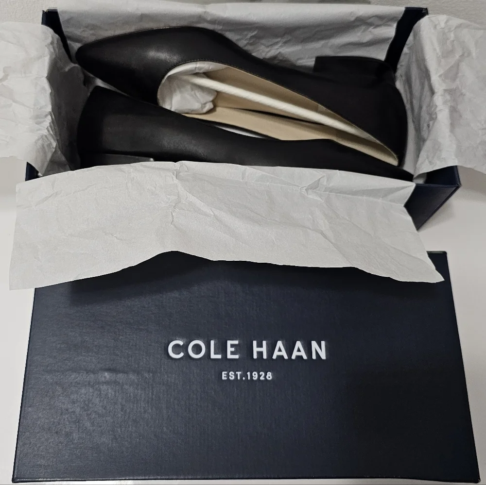 Cole Haan - Vesta Skimmer Flats - Black - Picture 5 of 16